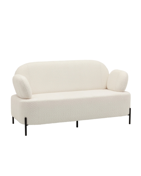 Диван Кэнди ткань букле белый