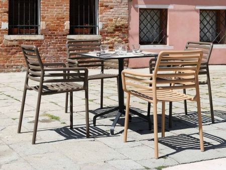 Кресло пластиковое Doga капучино