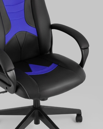 Кресло игровое ST-CYBER 8 TopChairs черный и синий