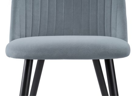 Стул Gabi 1 серый, черный