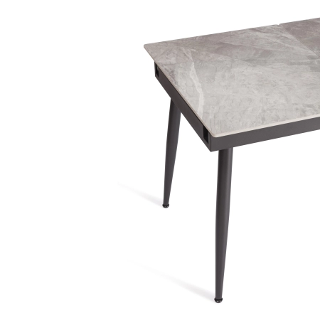 Стол обеденный Balmoral/Балморал серый и черный