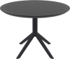 Стол пластиковый Siesta Contract Sky Table Ø105 черный