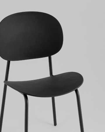 Стул Edie пластик черный