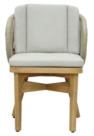 Комплект деревянной мебели Tagliamento Mali светлое дерево