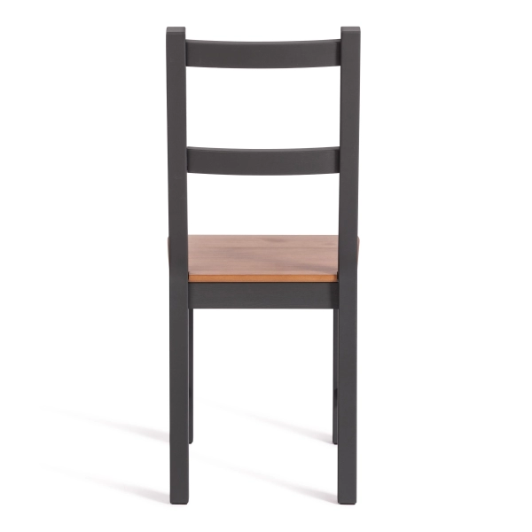 Стул деревянный Соната коричневый, твердое сиденье, без подлокотников