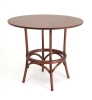 Стол деревянный круглый Грац средний тон