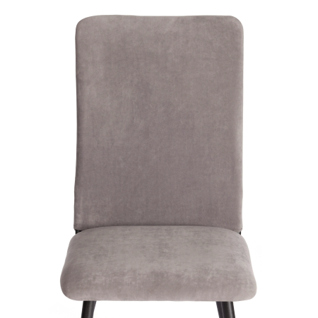 Стул обеденный La Rousse серый велюр