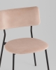 Стул Амелия велюр бежевый