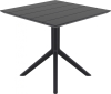 Стол пластиковый Siesta Contract Paris Table 80 черный