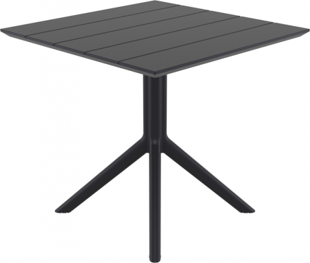 Стол пластиковый Siesta Contract Paris Table 80 черный