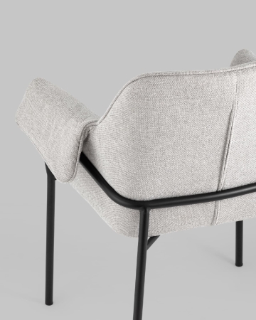 Кресло Бесс рогожка светло-серый 2 шт.