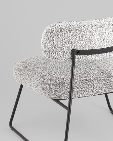 Кресло лаунж Kate серый