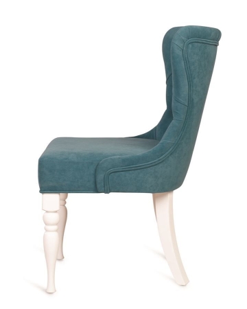 Кресло Вальс эмаль белая, RS29 - бирюза