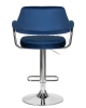 Стул барный CHARLY синий велюр MJ9-117