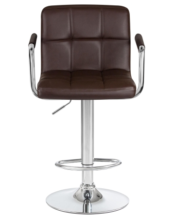 Набор 2 шт Стул барный KRUGER ARM, коричневый