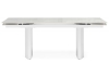 Керамический стол Монерон 200x100 дерево, белый