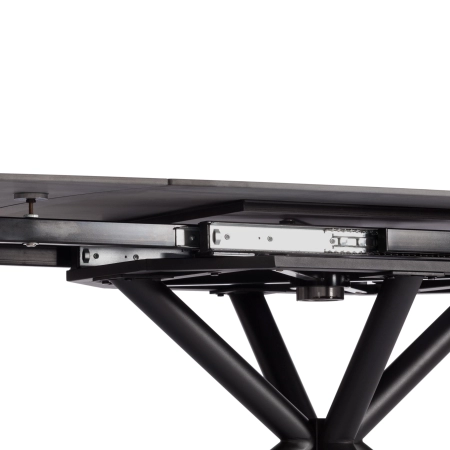 Стол обеденный Winston белый, металл и керамика, прямоугольная столешница