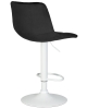 Стул барный TAILOR белый черный велюр MJ9-101