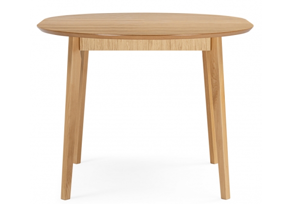 Стол деревянный Форли 100(130)x100 светлое дерево