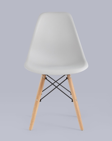 Стул Eames Style DSW светло-серый (разборный каркас)