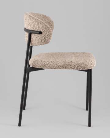 Стул Sevyn букле кофейный