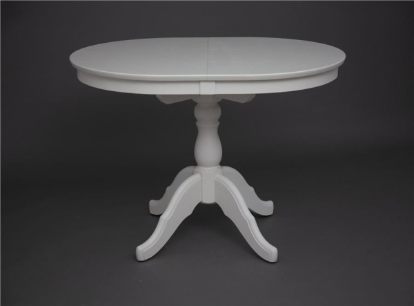 Раздвижной стол Овальный 110 слоновая кость 9001