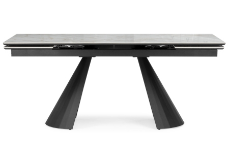 Керамический стол Шелтон 180(260)x90 carla larkin, черный