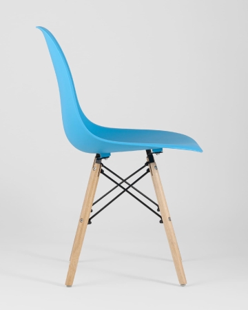 Стул Eames Style DSW бирюзовый (разборный каркас)