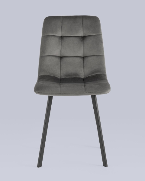 Стул Chilly велюр антрацитовый 4 шт.