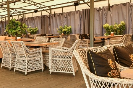 "Латте" плетеное кресло из искусственного ротанга, бежевый