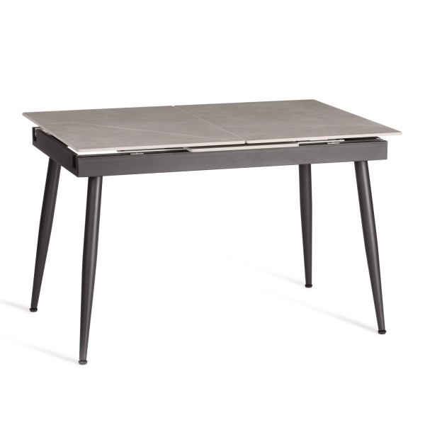 Стол обеденный Balmoral/Балморал светло-серый и черный