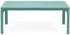 Столик пластиковый журнальный Net Table 100 бирюзовый