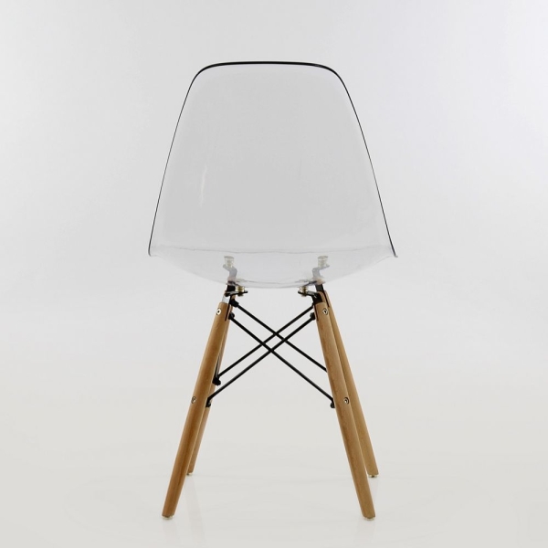 Стул Eames style прозрачный