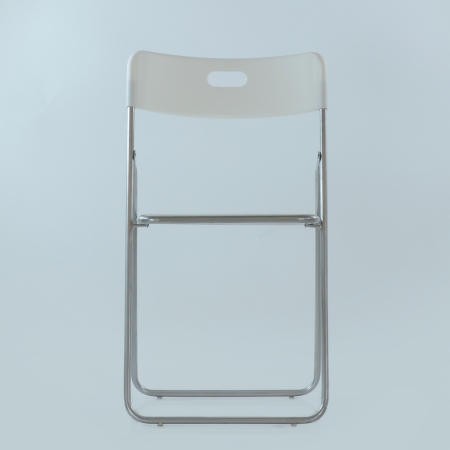 Стул N-299 Fold металлокаркас белый