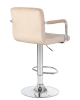 Набор 2 шт Стул барный KRUGER ARM, бежевый велюр (MJ9-10)