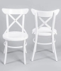 Стул венский Terra белый, жесткое сиденье