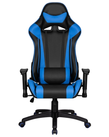 Кресло игровое BRIAN черно-синяя экокожа