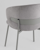 Стул Блейз велюр серый