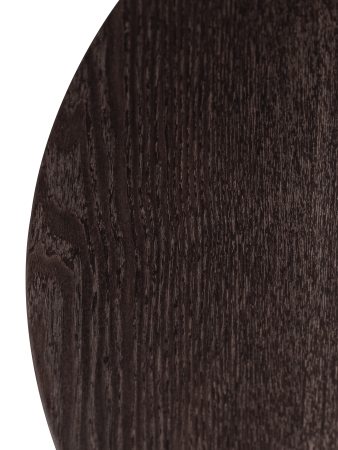 Барный стол Tulip style белый каркас столешница венге