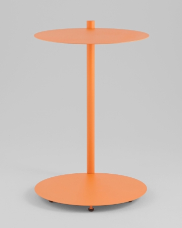 Журнальный столик Siara металл оранжевый