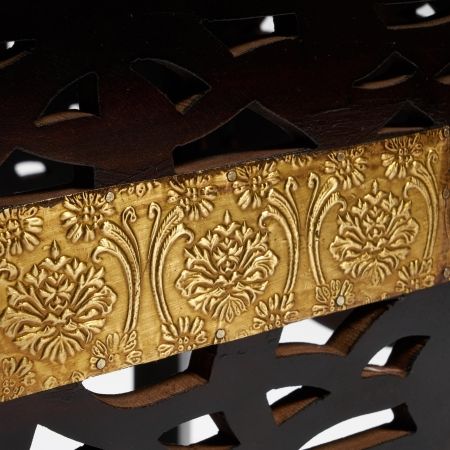 Столик Secret De Maison FUMO (ND-027) дерево манго, 38x46, этническая роспись