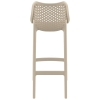 Стул пластиковый барный Siesta Contract Air Bar 75 бежевый