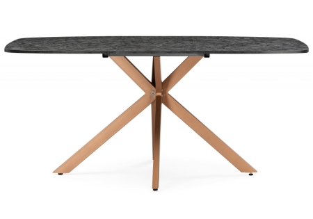 Стол деревянный Кортез 116(160)x77 раздвижной малави, медь