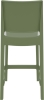 Стул пластиковый полубарный Siesta Contract Maya Bar 65 оливковый