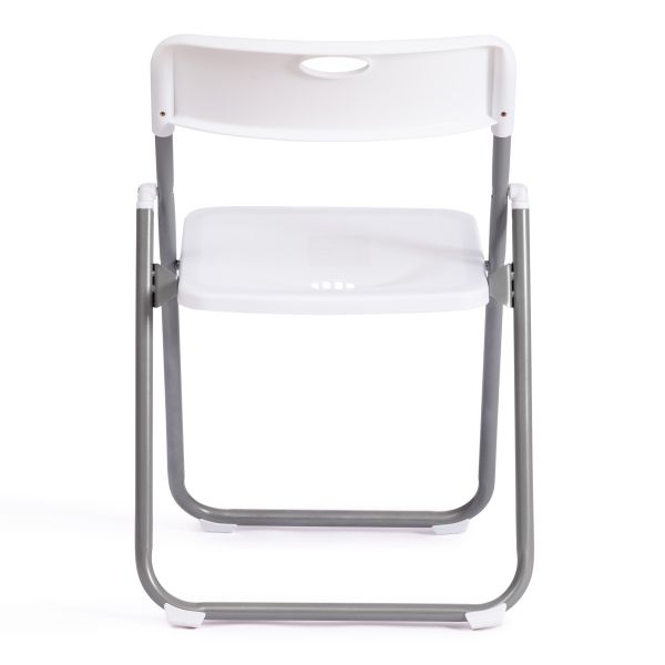 Стул складной FOLDER (mod. 3017H) белый, серый