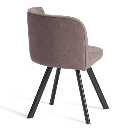 Комплект (стол, 4 стула) QUADRON (mod. PT14) темно-серый