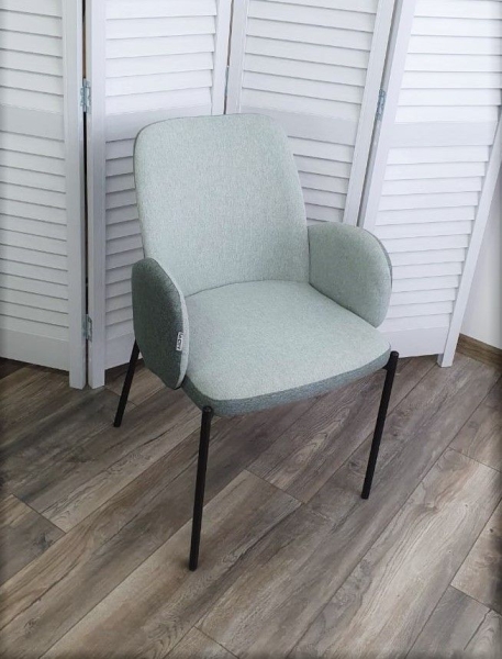 Стул NIKKI VF113 светлая мята, VF115 серо-зеленый