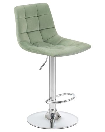 Стул барный TAILOR пудрово-мятный велюр MJ9-87