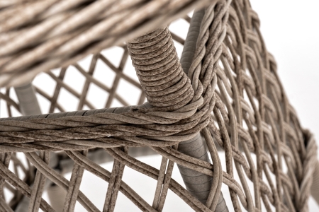 "Эспрессо–80 R" обеденная группа плетеная, цвет бежевый