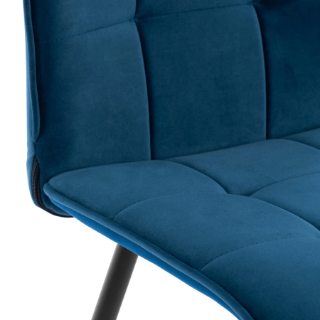 Стул обеденный Bari темно-синий